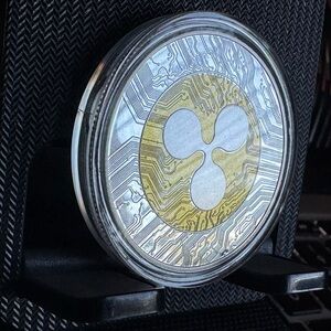 Ripple XRP Silver and Gold Coin